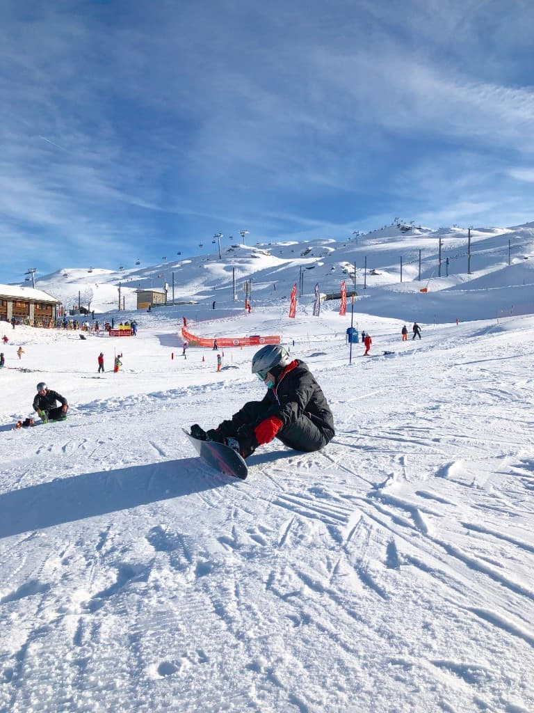 Snowboard en Sierra Nevada